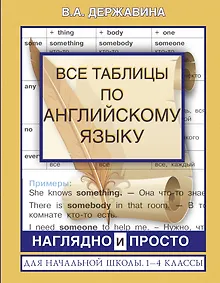 Купить Все таблицы по английскому языку для начальной школы. 1-4 классы — Фото №1