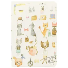 Купить Записная книжка «Жизнь кота», линейка, 20 листов, B7 — Фото №1