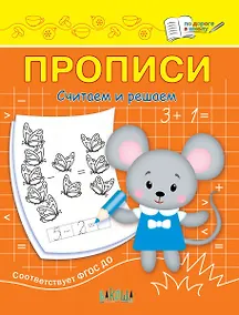 Купить Прописи. Считаем и решаем — Фото №1