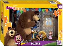 Купить Пазл 35 элементов. Маша и Медведь — Фото №1