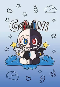 Купить The Monsters. Астрологический блокнот Близнецы (Лабубу) — Фото №1