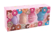 Купить Набор спонжей для макияжа и щеточки для умывания Don’t worry (4 шт) (22х10) (12-26535-159) — Фото №1