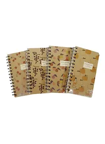 Купить Записная книжка А6+ 192л лин. "The warm wind" 7БЦ, спираль, ассорти, Haich — Фото №1