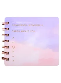 Купить Записная книжка А6 114*105 80л лин. "Colour art" спираль, тонир.внутр.блок — Фото №1