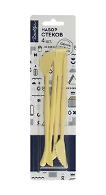 Купить Стеки 04шт для пластилина, Глобус — Фото №1