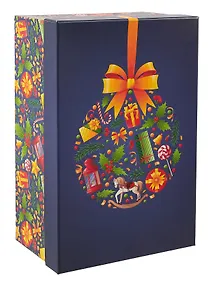 Купить Коробка подарочная "НОВОГОДНЯЯ ИГРУШКА" 28.5*18.5*12см, Новый год, картон — Фото №1