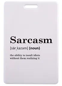 Купить Чехол для карточек Sarcasm (словарь) — Фото №1