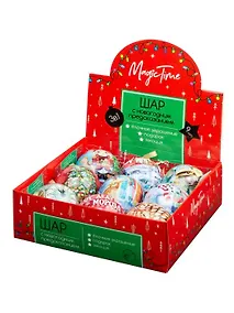 Купить Елочный шар с новогодним пожеланием Кролик (металл) (6,5) — Фото №1