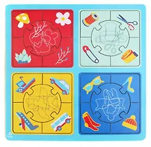 Купить Игрушка, Развивающая игрушка: Пазл большой Найди силуэт IG0088 — Фото №1