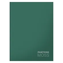 Купить Книга для записей А5+ 96л кл. "Moss" интеграл.перепл., матов.ламин., выб.лак. — Фото №1