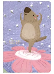 Купить Тетрадь в клетку Kairui, Happy beaver, 32 листа, в ассортименте — Фото №1