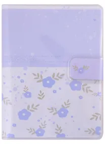 Купить Записная книжка А6 80л лин. "Provence" ПВХ-обл., кнопка — Фото №1