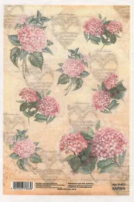 Купить Рисовая карта для декупажа SAFINA (20х30 см) (Р-013) (упаковка) — Фото №1