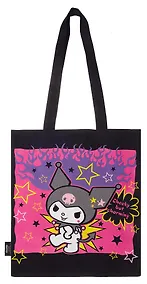 Купить Сумка-шоппер Sanrio Cheeky but charming (черная) (текстиль) — Фото №1