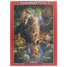 Купить Пазл Castorland 1500 эл. Волк в дикой природе 68*47см. C-151707 — Фото №1