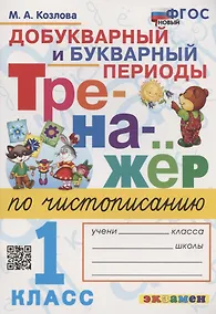 Купить Тренажер по чистописанию. Добукварный и букварный периоды. 1 класс — Фото №1