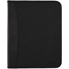 Купить Папка на молнии 2отд. А4 350*282*33мм пласт., 4 кармана, бизнес-класс, черная — Фото №1