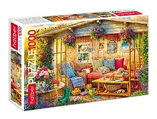 Купить 1000ПЗ2_33577 ПАЗЛЫ 1000 элементов А2ф 680х480мм -Уютная веранда- — Фото №1