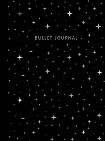 Купить Книга для записей А5 160стр тчк. "Bullet Journal (ночное небо)" с наклейками — Фото №1
