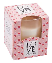 Купить Свеча ароматическая в стакане Love candle Rosa (120г) (коробка) — Фото №1