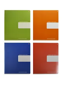 Купить Тетрадь в клетку Альт, "Премиум металлик", 18 листов, в ассортименте — Фото №1