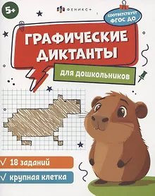Купить Графические диктанты для дошкольников, крупная клетка — Фото №1
