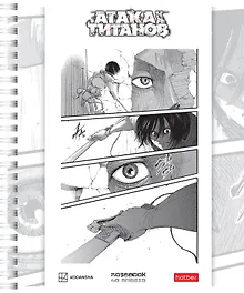 Купить Тетрадь в клетку Hatber, "Атака Титанов. Манга", 48 листов, в ассортименте — Фото №1