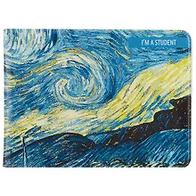 Купить Обложка для студенческого Винсент Ван Гог звездная ночь — Фото №1