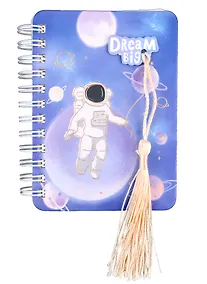 Купить Записная книжка А6- 84*115 80л лин. "Dream big" спираль, тонир.внутр.блок — Фото №1