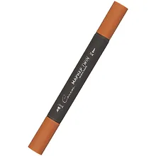 Купить Маркер художественный "Сонет" коричневый, двухсторон., тонк. и широк.долото, Сонет — Фото №1