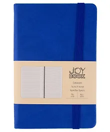 Купить Записная книжка А6- 96л кл. "Joy Book. Синее озеро" иск.кожа, тонир.блок, скругл.углы, ляссе, резинка, карман на задн.форзаце — Фото №1