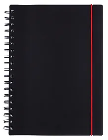 Купить Тетрадь А4- 120 листов, клетка, "Favorite Black. No 4" — Фото №1