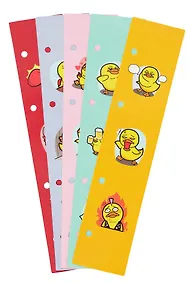 Купить Закладка для книг пластиковая "Утиные истории" ассорти — Фото №1