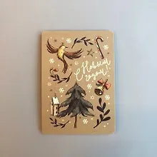 Купить Открытка одинарная 14,5*10см Новогоднее настроение — Фото №1