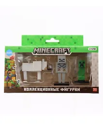 Купить Коллекционные фигурки Скелет,Волк,Зелёный крипер (MC2021C) — Фото №1