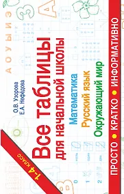 Купить Все таблицы для начальной школы. Русский язык. Математика. Окружающий мир — Фото №1