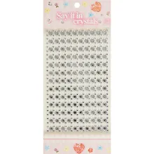 Купить Стразы Ромбики 9*14, белые — Фото №1