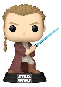 Купить Фигурка Funko POP! Bobble Star Wars Ep 1 TPM 25th Obi-Wan Kenobi (Young) (699) (Fun76018) — Фото №1