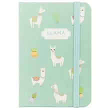 Купить Записная книжка «Llama pattern», 96 листов, А7 — Фото №1