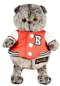 Купить Игрушка мягкая Budi Basa, Басик в клубной куртке (В1) Ks19-055 — Фото №1