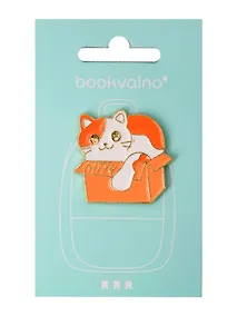 Купить Значок Котик в коробке (металл) (12-5769-A31) — Фото №1