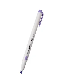 Купить Текстовыделитель сиреневый, двухсторонний, Yoi — Фото №1