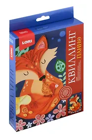 Купить Квиллинг. Панно "Лисичка" — Фото №1