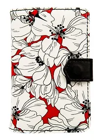 Купить Визитница Infolio, 7,7*10,5мм, на 1 окно, Коллекция Garden, цветочный принт, искусственная кожа — Фото №1