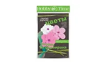 Купить Набор для творчества, HOBBY TIME, Творим из фоамирана Букет своими руками Пионы — Фото №1
