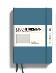Купить Книга для записей A5 125л лин. "Classic" тв.обл., синий камень, Leuchtturm1917 — Фото №1