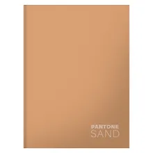 Купить Книга для записей А5+ 96л кл. "Sand" интеграл.перепл., матов.ламин., выб.лак. — Фото №1