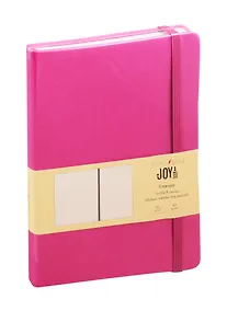Купить Книга для записей А5 96л тчк. "JOY BOOK. Розовая орхидея" 7БЦ, иск.кожа, тонир.офсет, скругл.углы, ляссе — Фото №1
