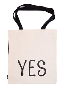 Купить Сумка-шоппер YesNo текстиль двусторонняя  40см.*32см. — Фото №1