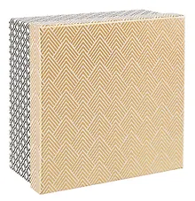 Купить Коробка подарочная "Геометрия" 20*20*9.5, картон — Фото №1